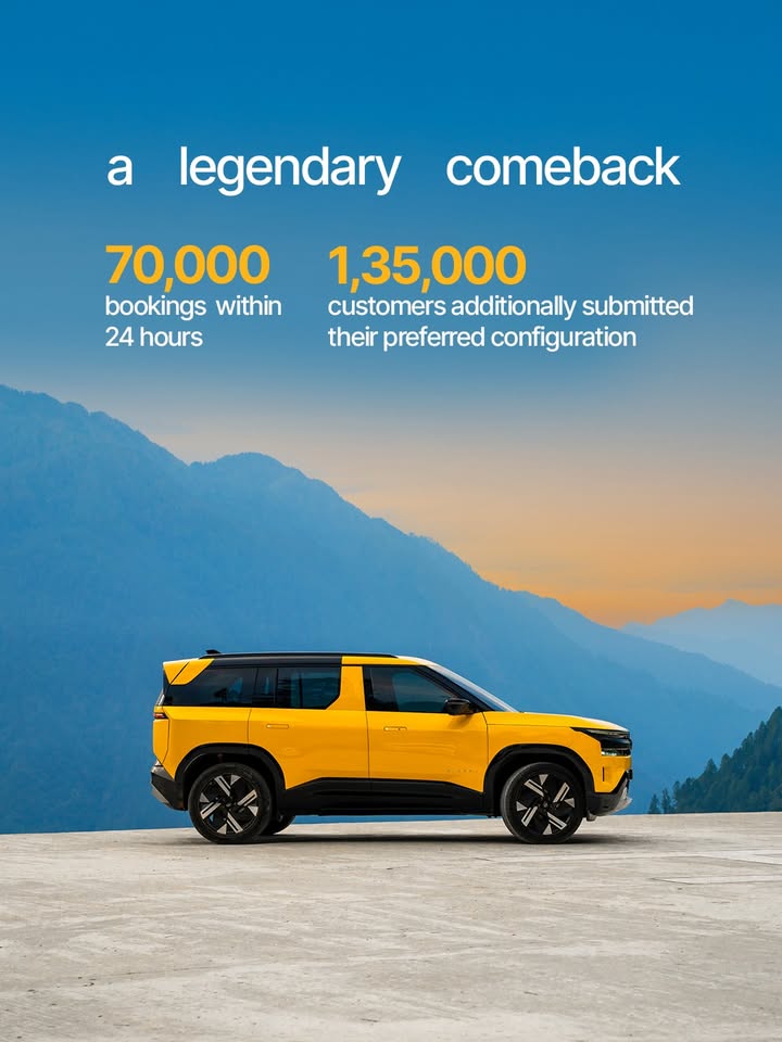 The return of an icon. The rise of a premium mid SUV. Sierra TataSierra EscapeMediocre