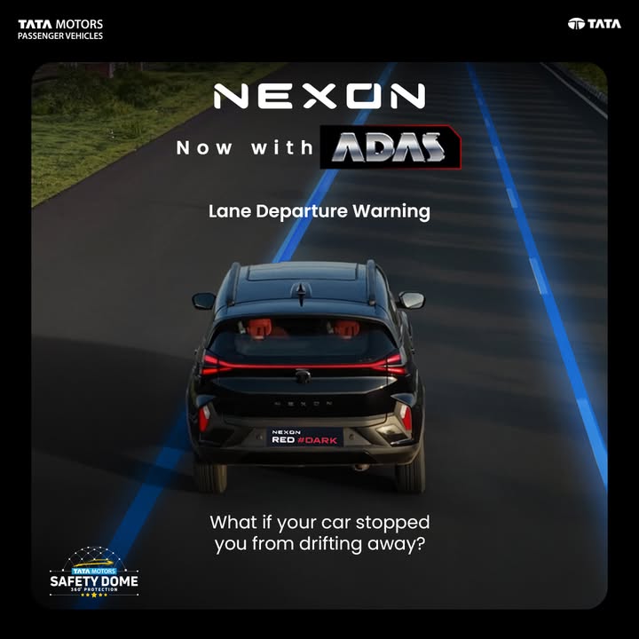Lane Departure Warning is there to nudge you when you start to drift