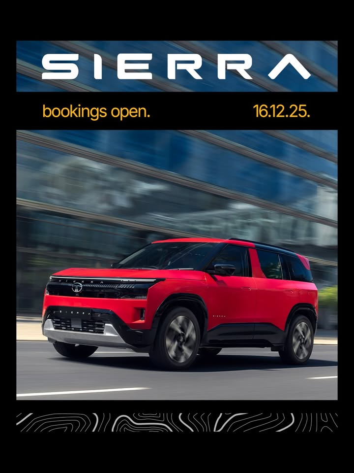 From Smart to Accomplished . The Sierra story stands complete. Bookings open. 16.12.25