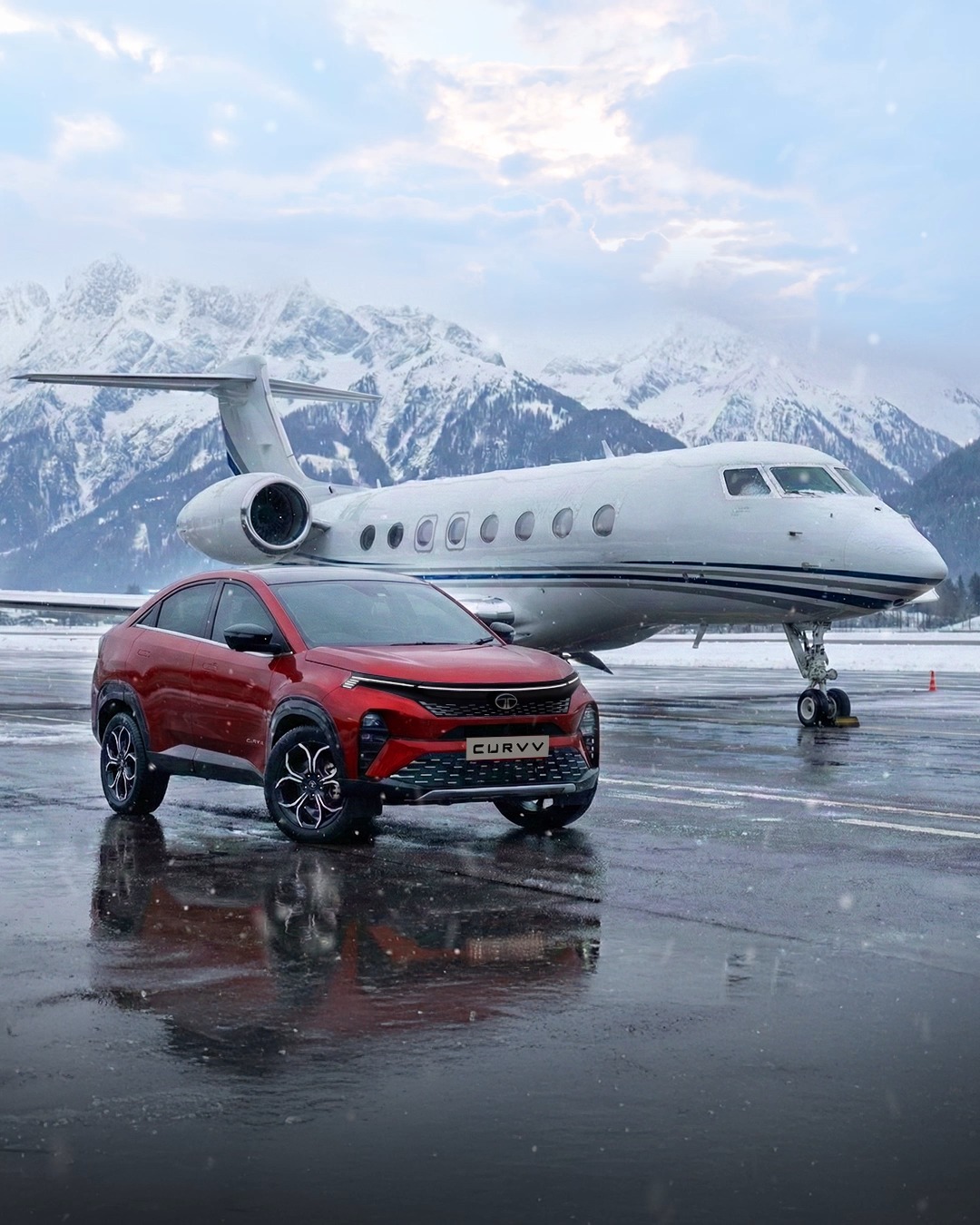 When your Executive Time of Arrival ETA speaks for itself. CURVVExecutive TataCURVV CURVV SUVCoupe TataMotors