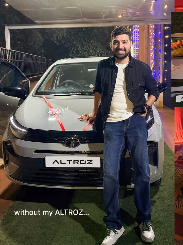 Udit, stepping into new journeys hand in hand with the ALTROZ
