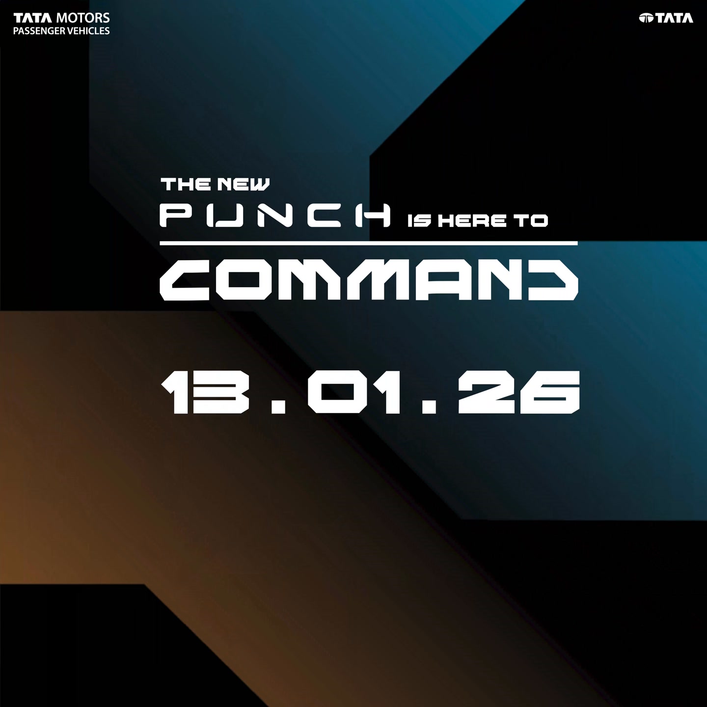 Built to turn heads. Designed to take command. The New PUNCH. Ready for you. 13.01