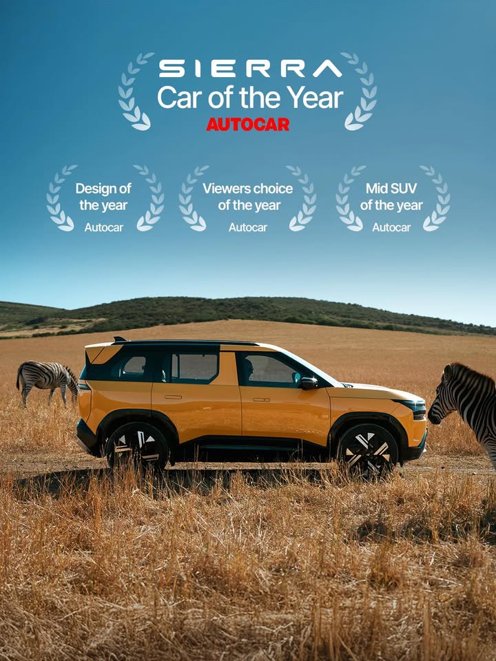 It s a win win win win for Sierra at the AUTOCAR Awards 2026