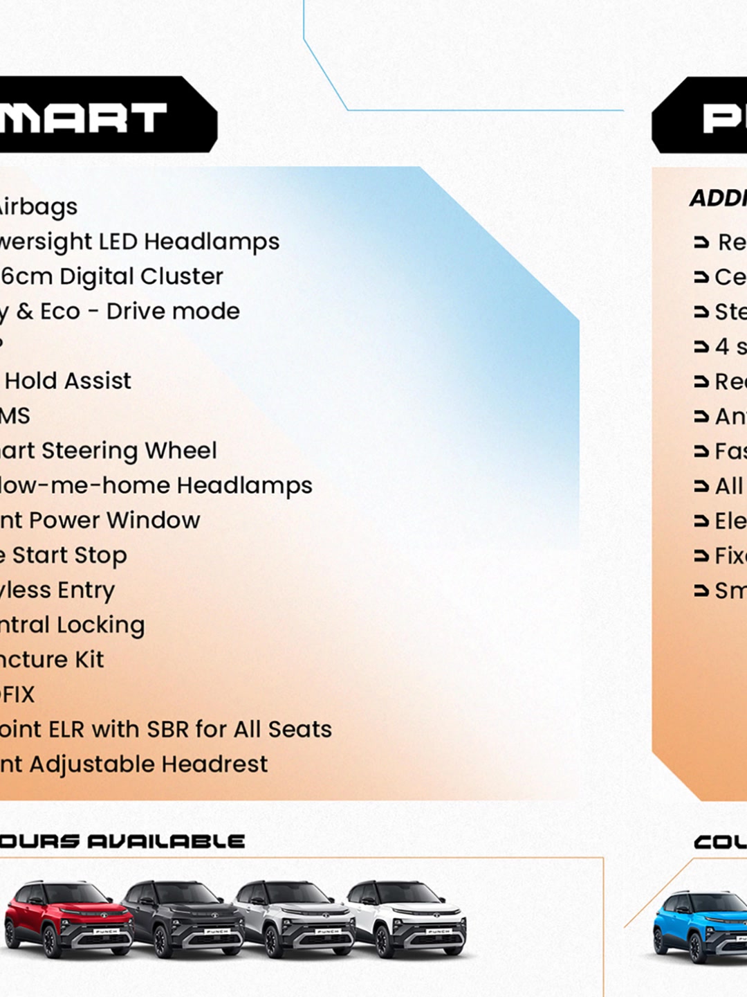 Six variants, each designed for a different command. Explore them all. The New PUNCH. Book Now. bit