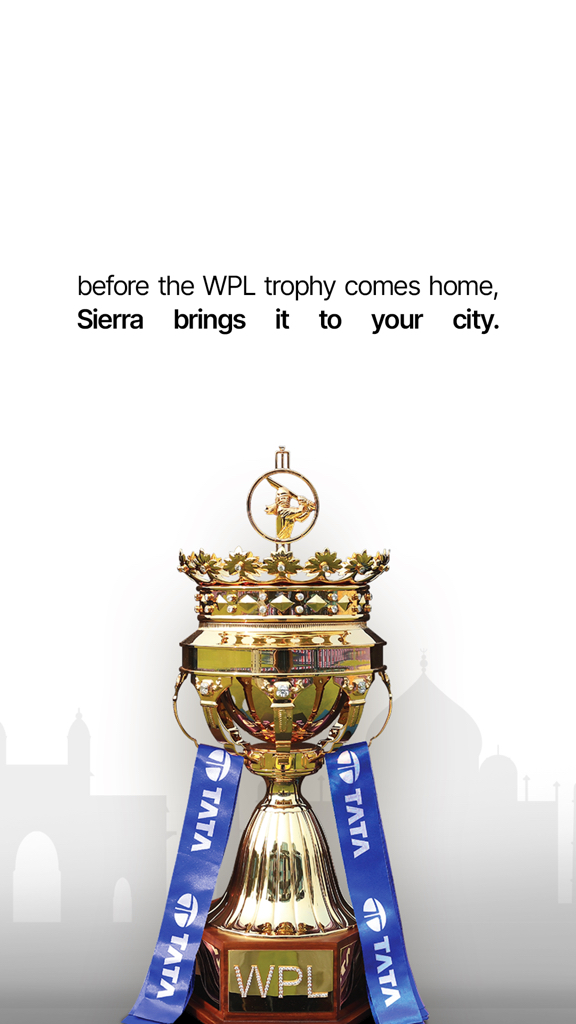 The first big tour of 2026 is here. Save the date. Sierra TataSierra EscapeMediocre WPL2026 TataWPL2026