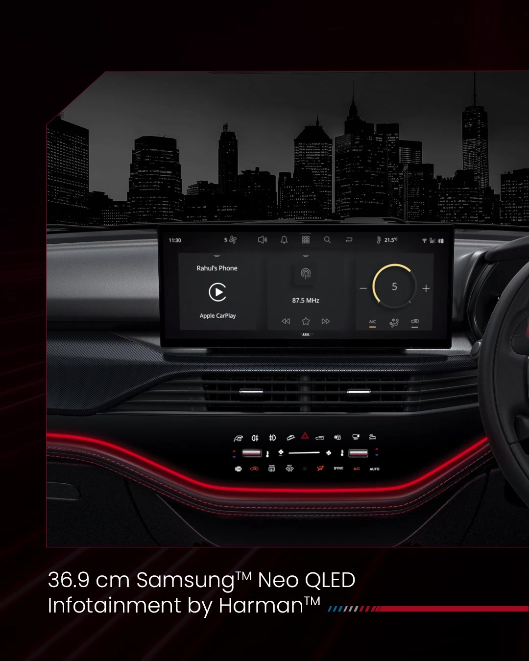 Intelligence that feels exciting. The new Safari Petrol, truly HyperTech