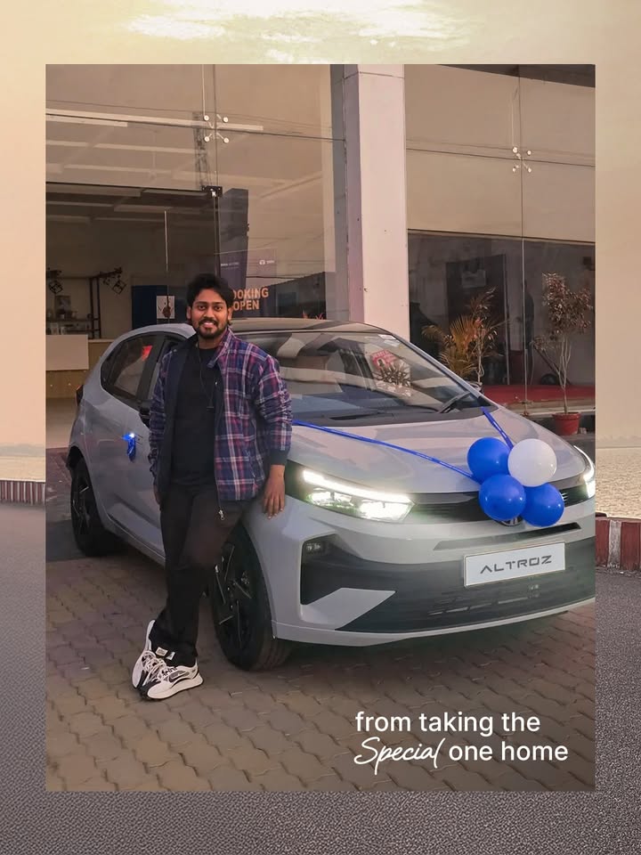 From the first drive to every destination, Alan and his ALTROZ make it special