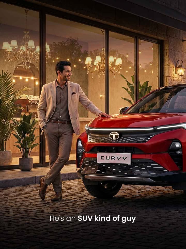 A love story in two frames. ValentinesDay ValentinesDay2026 CURVVExecutive TataCURVV CURVV SUVCoupe TataMotors