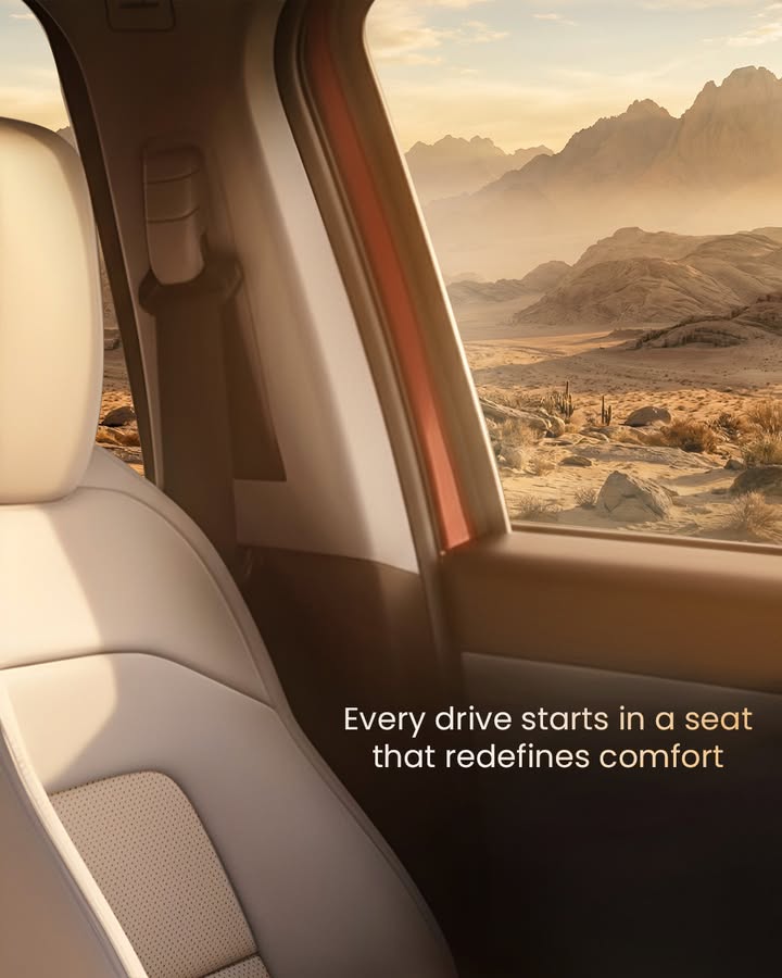 Because comfort should never be compromised. HyperPremium, inside. Ft. Front Row Ventilated Seats Visit https bit