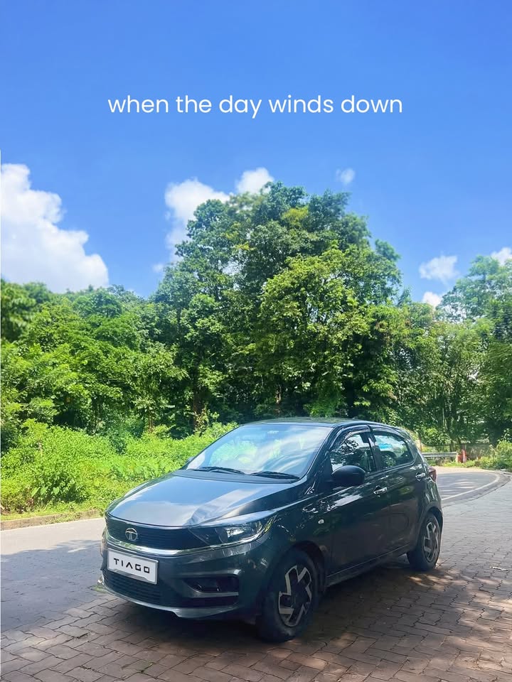 At the end of the day, its the start of play chill for Amlan and his Tiago Tiago ItsAChillCar TataTiago TataMotorsPasse...