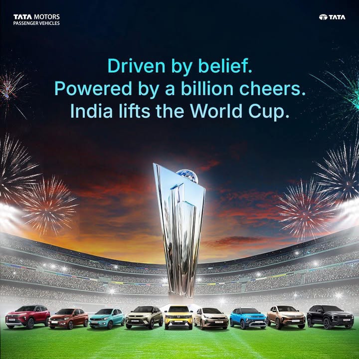 Champions, once again. Congratulations Team India WorldCup2026 WorldChampions India
