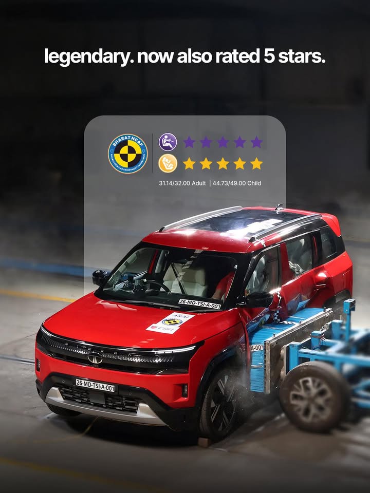 Your standards dont just meet expectations they crash them safely Sierra, 5 star BNCAP rated