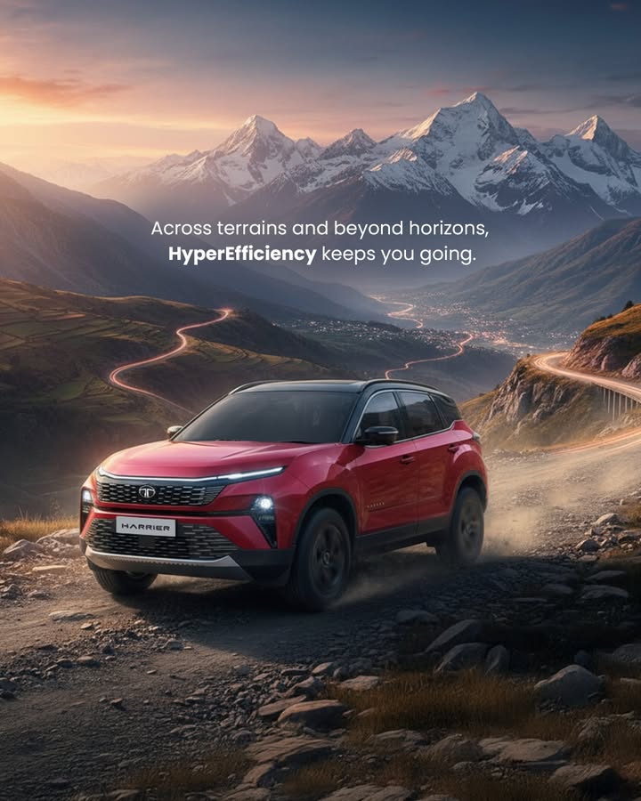 Every terrains best story Harrier Petrol. Visit https bit.ly HarrierPetrol BookNow to book now