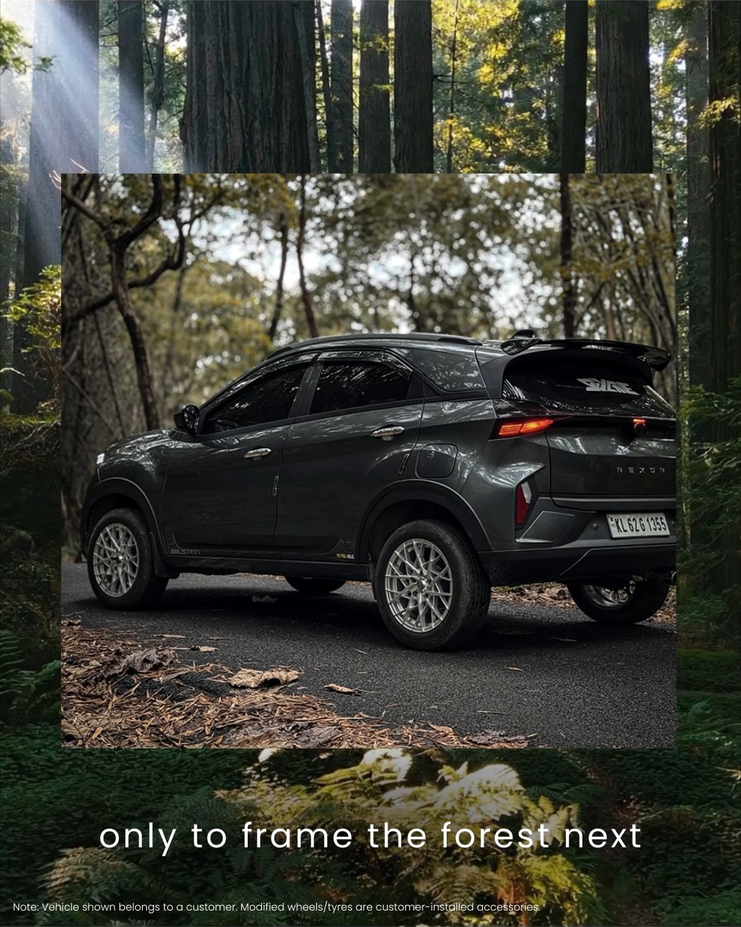 Anandhu turns every stop into a shoot Disclaimer Vehicle shown belongs to a customer