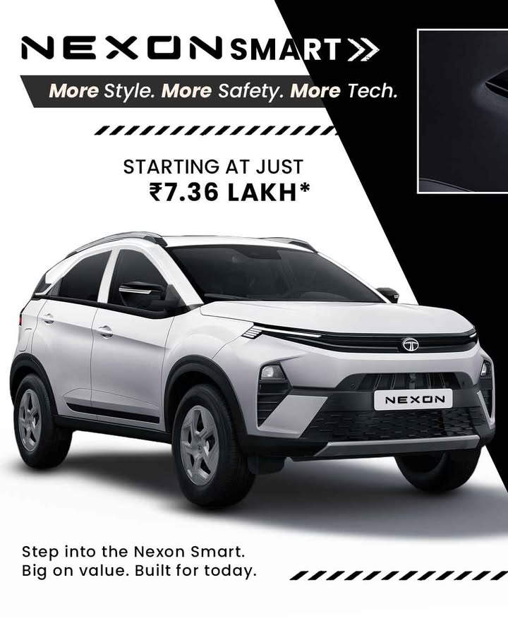 Upgrade your everyday, the SMART way. NexonSmart TataNexon TataMotorsPassengerVehicles