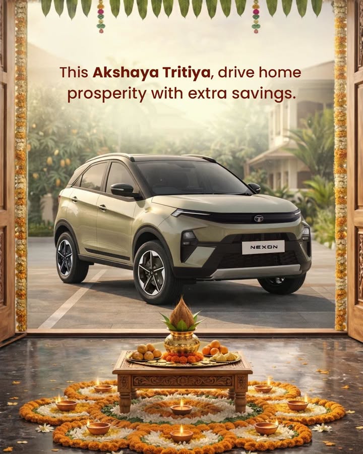 This Akshaya Tritiya, good fortune comes with extra reasons to celebrate. Get benefits up to 25,000 on the Nexon