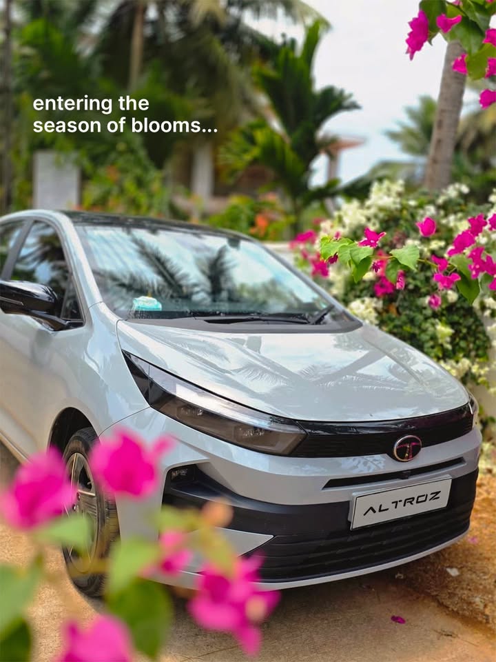 Caught Bhoomi where blossoms meet a beautiful feeling