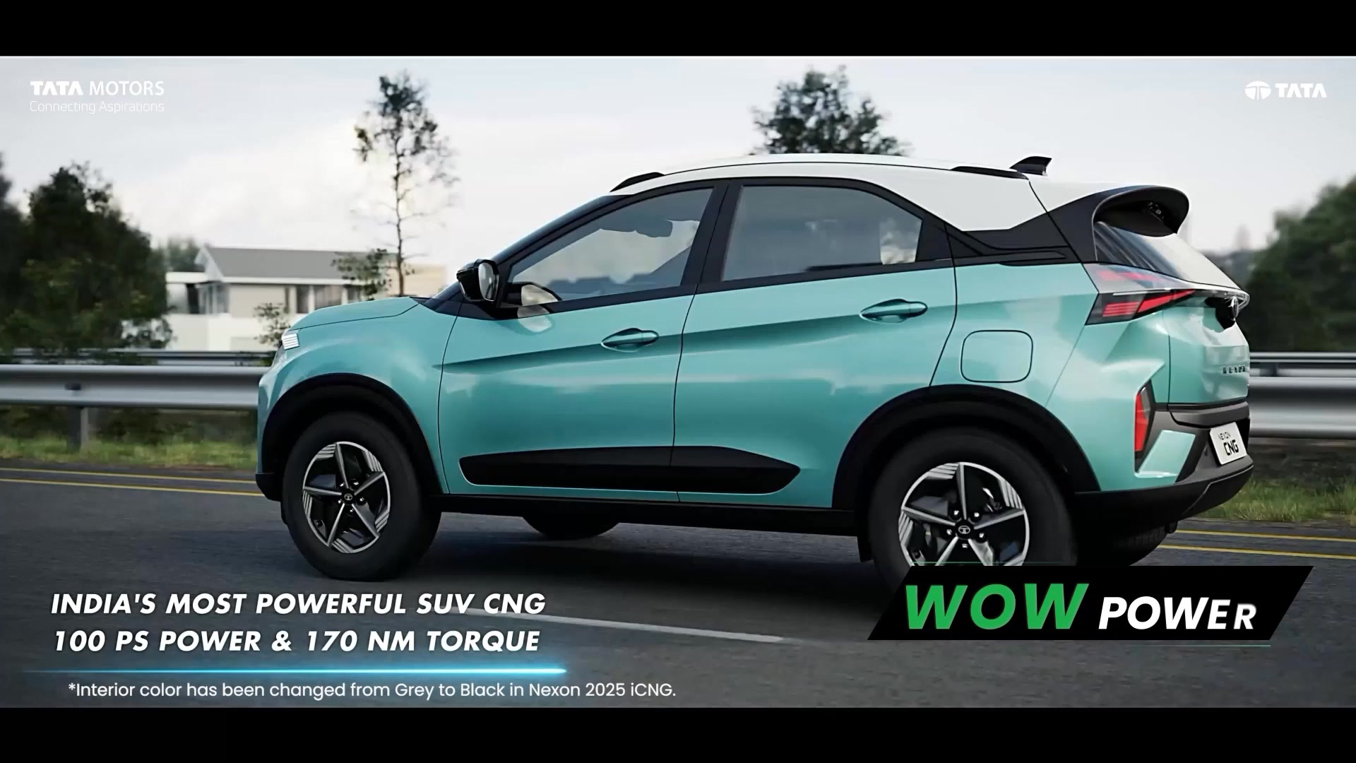 Nexon iCNG combines turbocharged engine with twin cylinder technology and best in segment 321L boot space