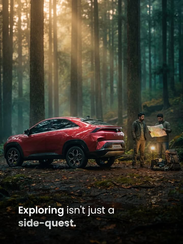 Wrong turn Right decision. TakeTheCURVV CURVVExecutive TataCURVV CURVV SUVCoupe TataMotors