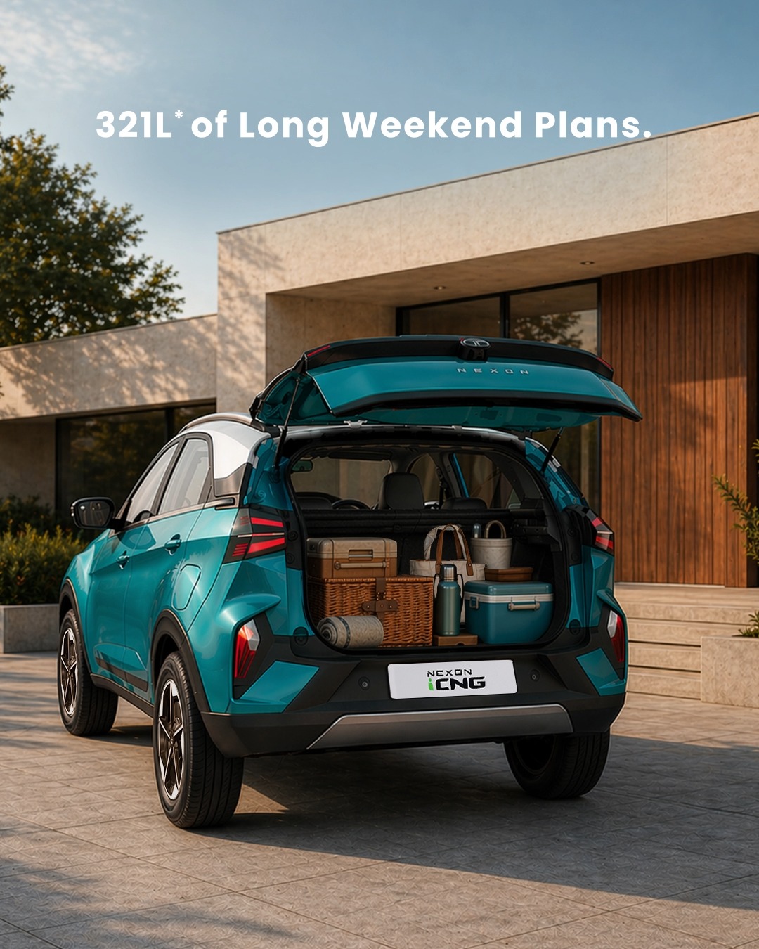 Long weekend plans With 321L boot space, theres always room for that extra bag and extra fun