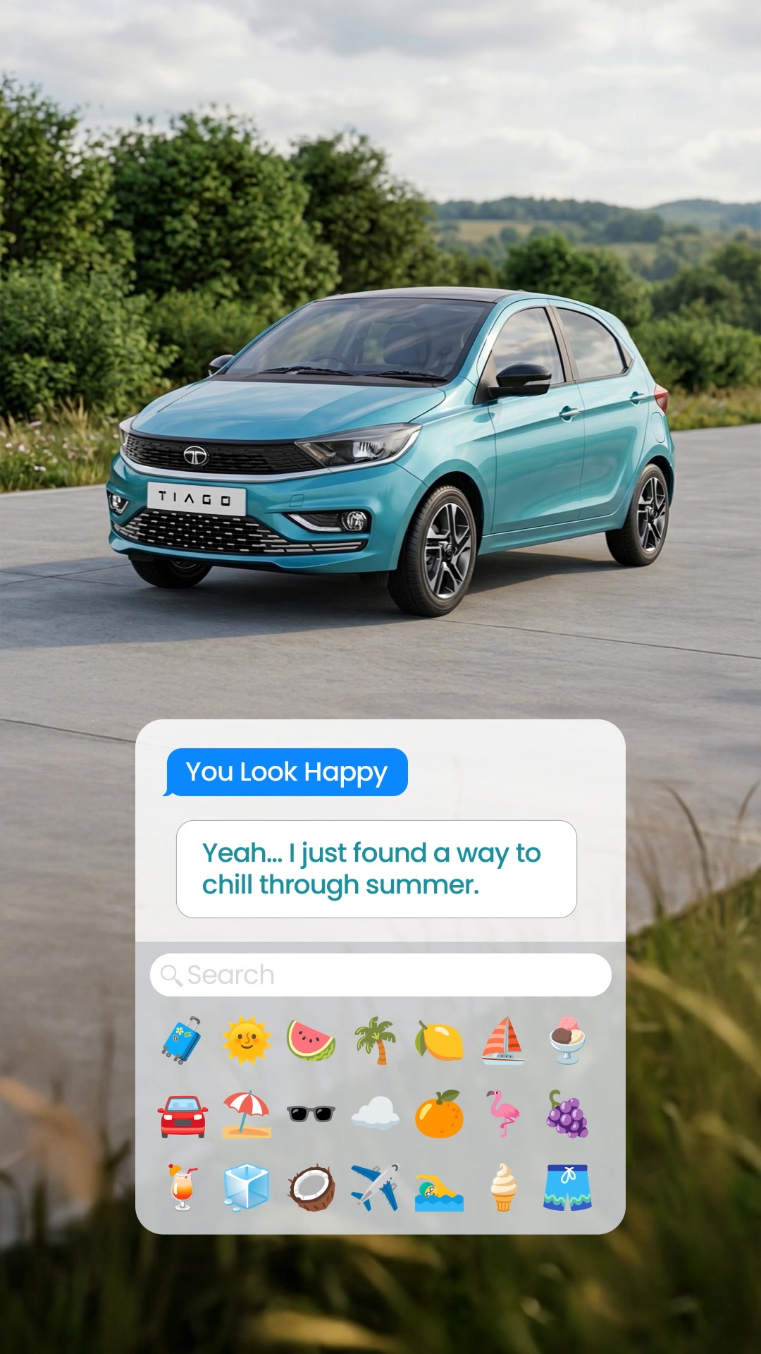 Summer fun is about to hit different with the Chill Car Tiago ItsAChillCar TataTiago TataMotorsPassengerVehicles