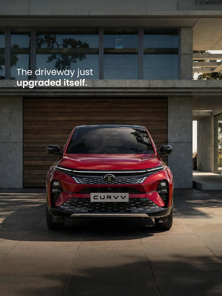When you TakeTheCURVV, the journey might outdo the destination. CURVVExecutive TataCURVV CURVV SUVCoupe TataMotors