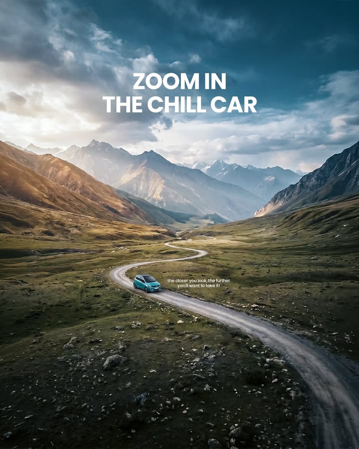 The plans got bigger. So did the view. Tiago ItsAChillCar TataTiago TataMotorsPassengerVehicles