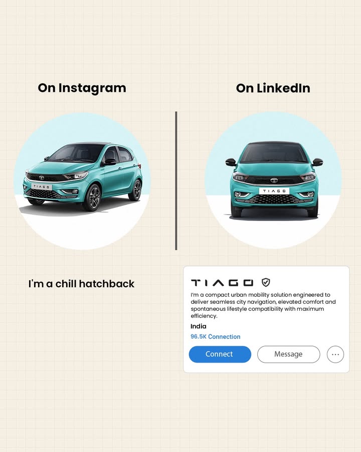 The Chill Car from sunsets to spreadsheets Tiago ItsAChillCar TataTiago TataMotorsPassengerVehicles