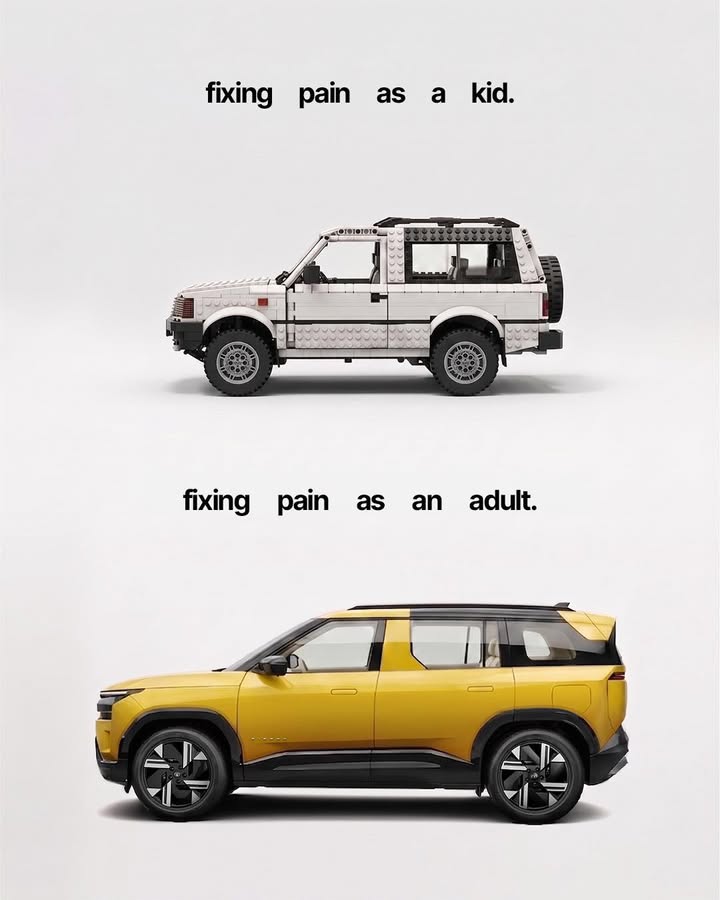 Same coping mechanism. Just a bigger parking space now. Sierra TataSierra EscapeMediocre