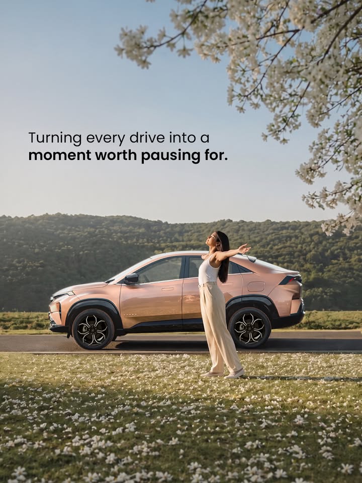 Peace follows when you TakeTheCURVV. CURVVExecutive TataCURVV CURVV SUVCoupe TataMotors