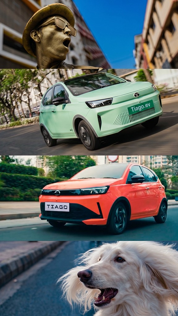 A formal apology to whatever is currently parked in your driveway. Meet the Next Gen Tiago Tiago.ev