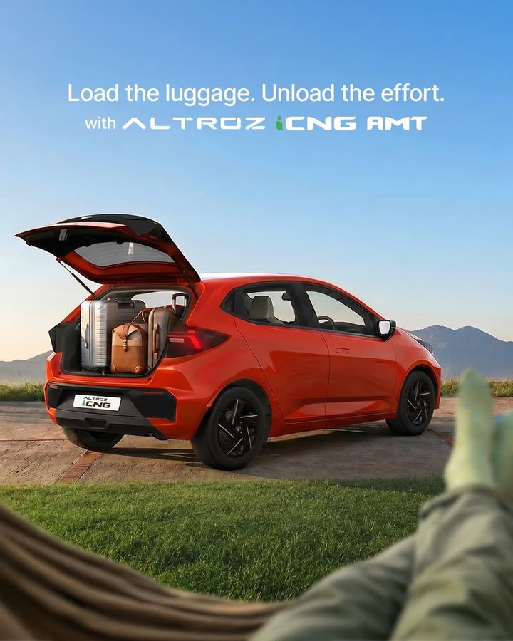 Luggage is where road trips usually get difficult. With 210L of boot space, the ALTROZ iCNG AMT cant relate
