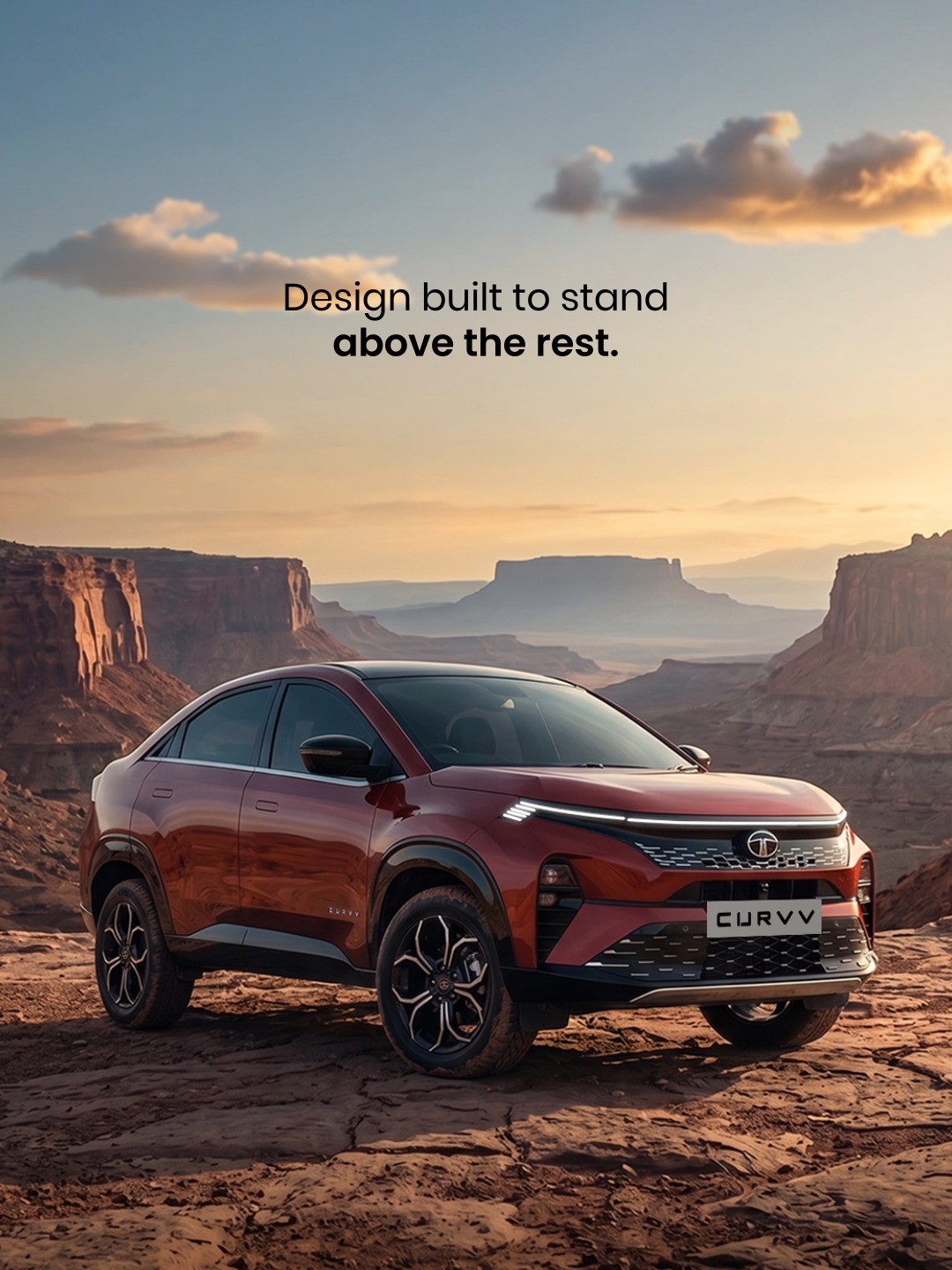 When you TakeTheCURVV, adventure is sure to follow. CURVVExecutive TataCURVV CURVV SUVCoupe TataMotors