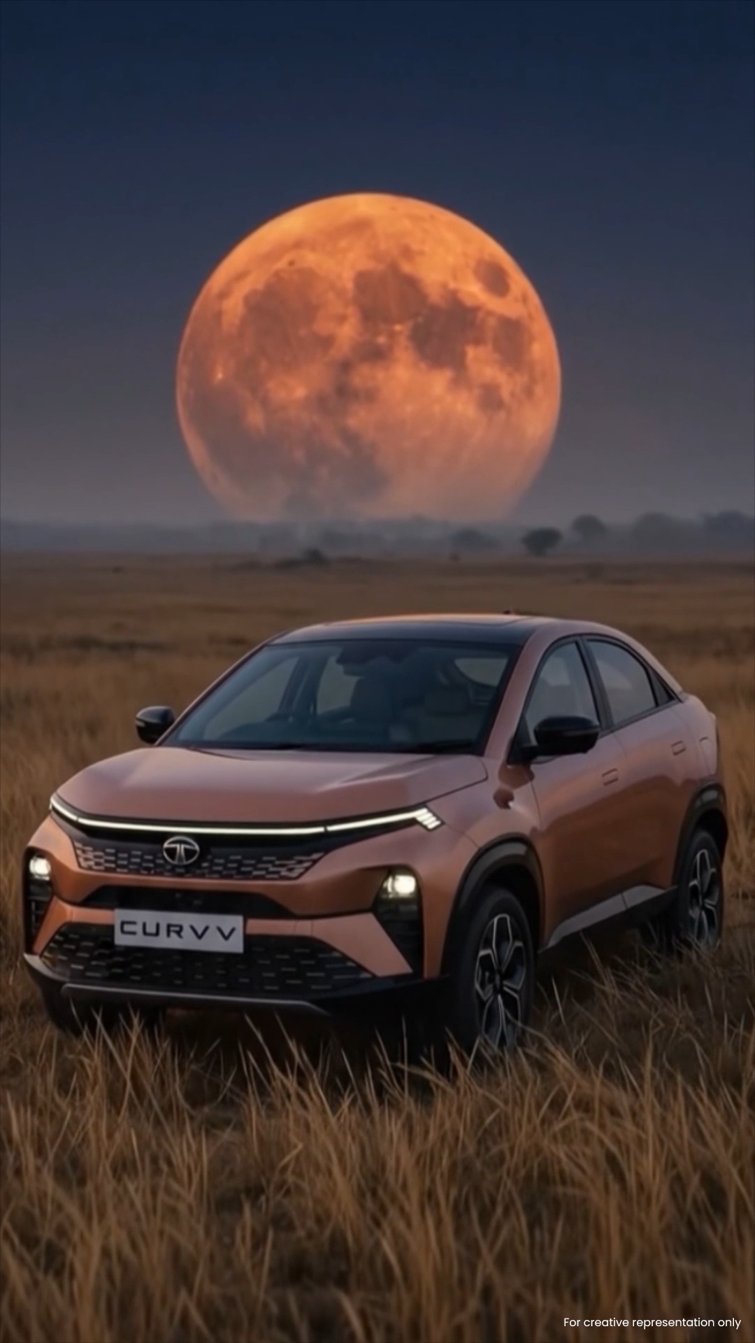 The horizon found something worth admiring. CURVVExecutive TataCURVV CURVV SUVCoupe TataMotors