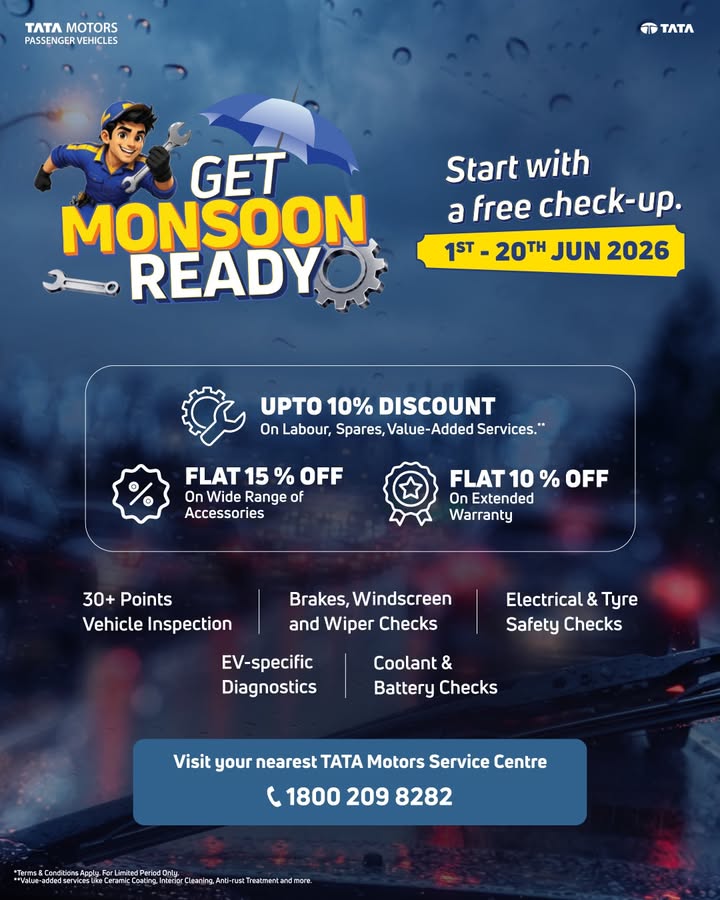 Monsoon is here