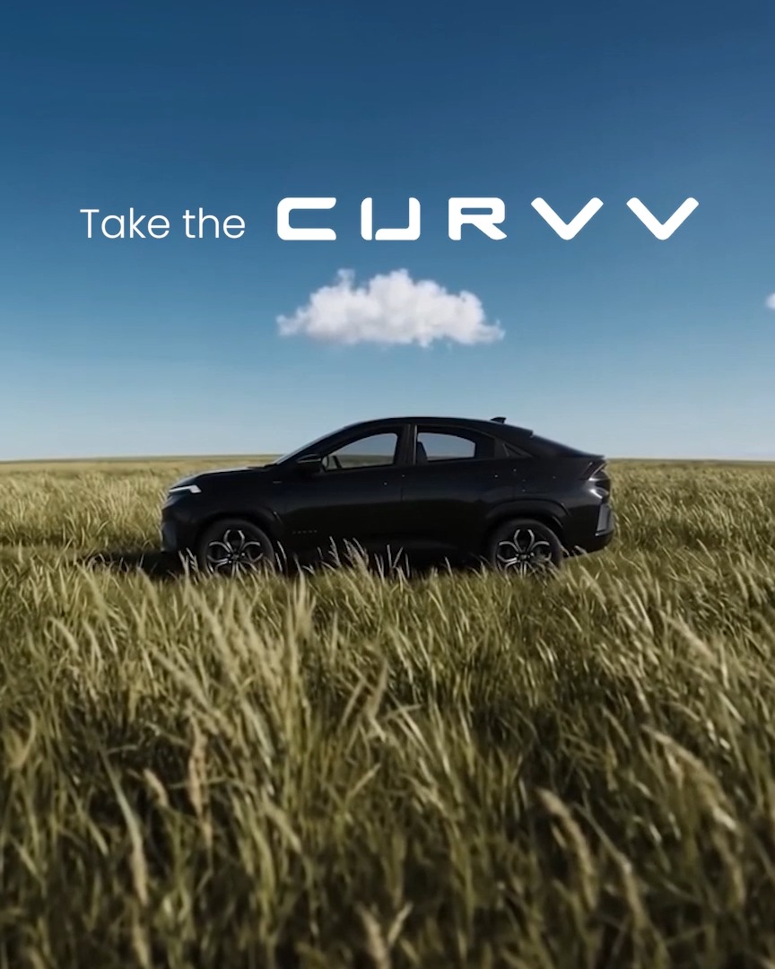 Even nature makes time to admire the CURVV. CURVVExecutive TataCURVV CURVV SUVCoupe TataMotors