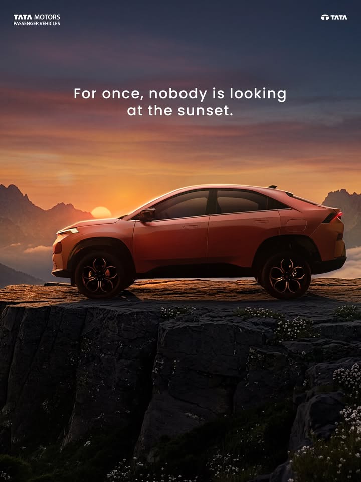 Design so iconic, even nature had to back down. CURVVExecutive TataCURVV CURVV SUVCoupe TataMotors