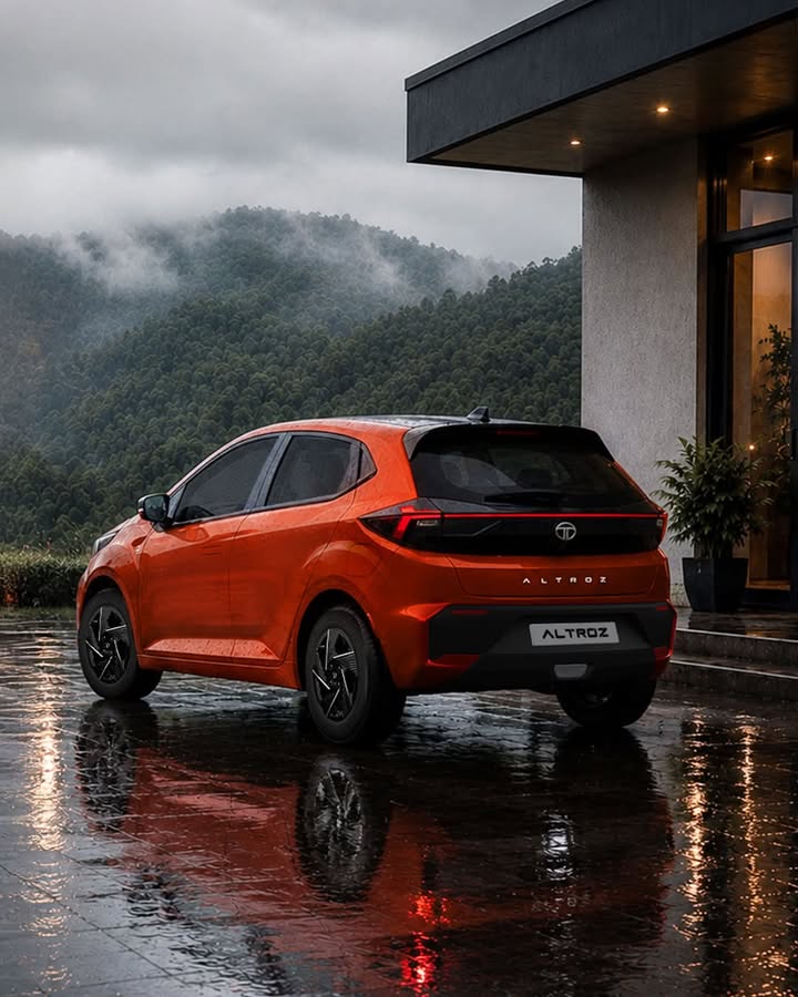 Let the rain set the mood. ALTROZ will handle the drive. Visit https bit.ly AllNewAltrozBookNow to book now