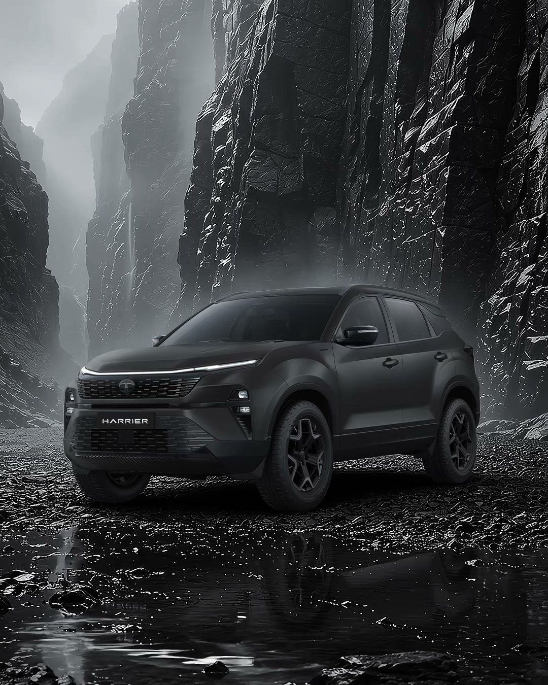 A presence that remains unmoved. HarrierSTEALTH TataHarrier TataMotorsPassengerVehicles