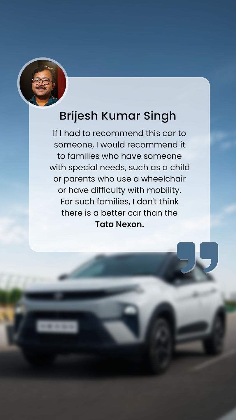 Family journeys bring expectations. Nexon iCNG exceeds them all. Watch Brijesh Kumar Singh share his Nexon iCNG story