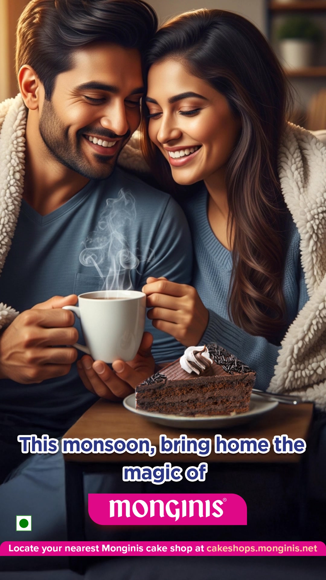 Rain soaked streets, the scent of wet earth, and a warm puff in hand Thats the magic of Mumbai monsoons with Monginis