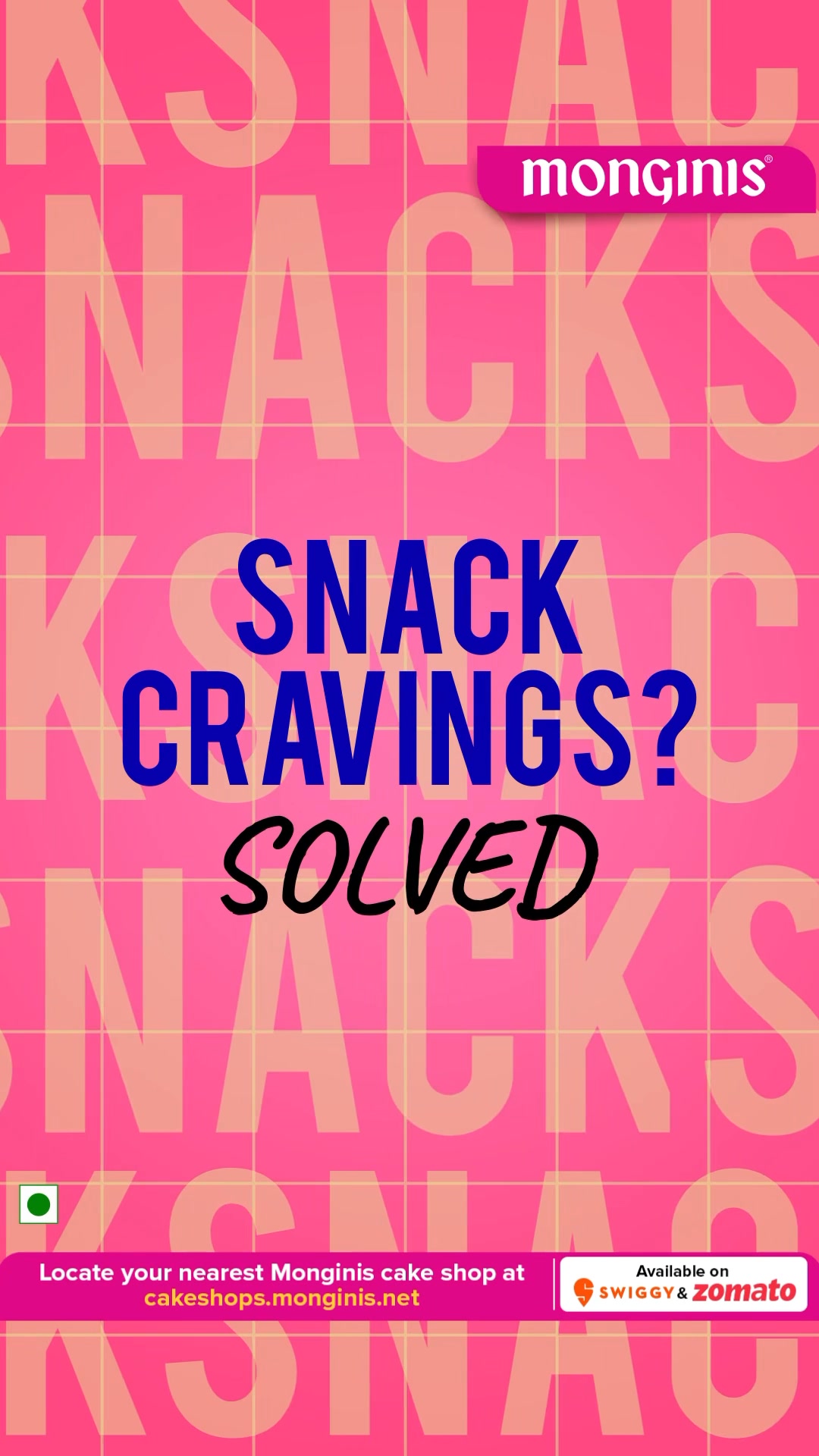 Why wait for a party to enjoy Stock up on your fav from Monginis Swiss Rolls Cookies Mini Cakes...