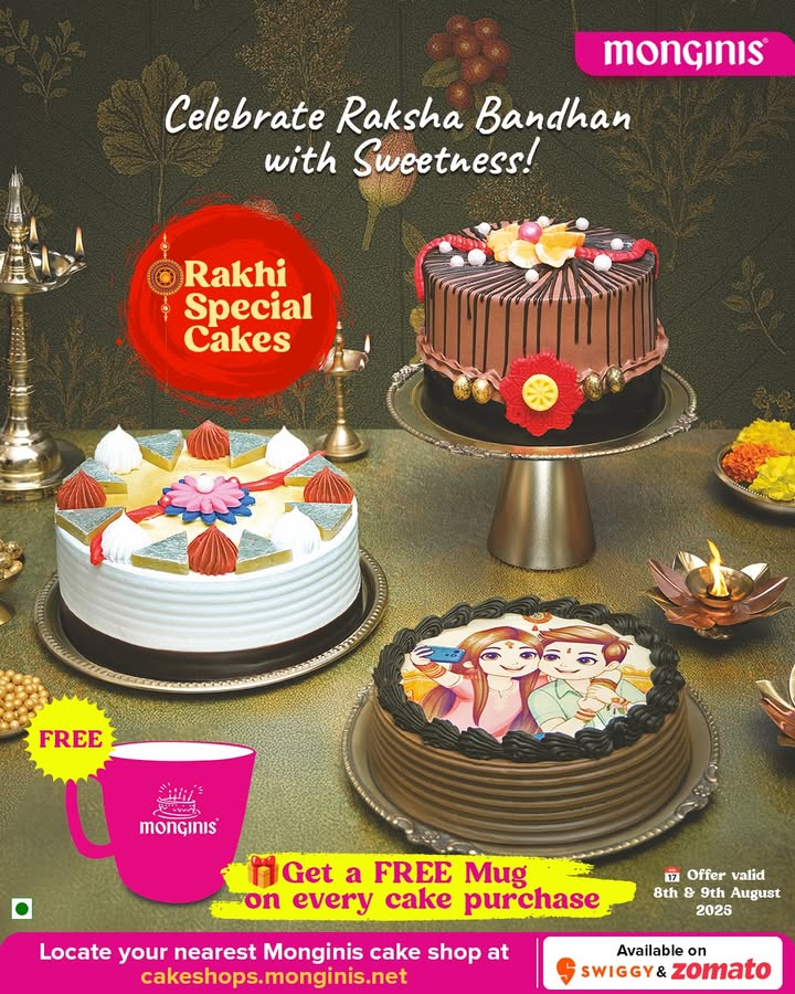 Whether youre the chocolate loving sibling or the one who steals the kaju katli first weve got a cake for you Ch...