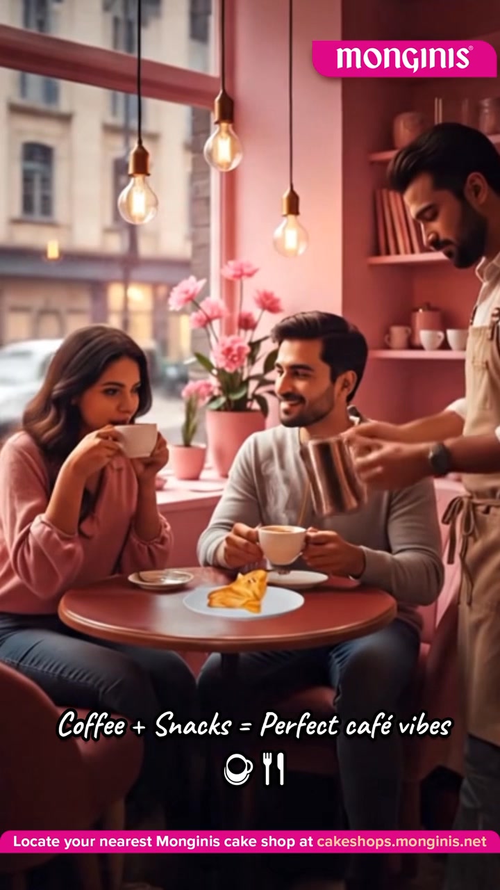 Step into MongiCafe for coffee, snacks conversations The perfect place to unwind