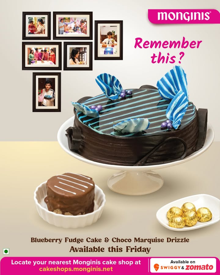 Blackforest Egg Choco Marquise are back this Friday Taste the timeless favourites from your 90s snack breaks now freshly baked at Monginis Order now at cakeshop.monginis  Blackforest Egg Choco Marquise are back this Friday Taste the timeless favourites from your 90s snack breaks...