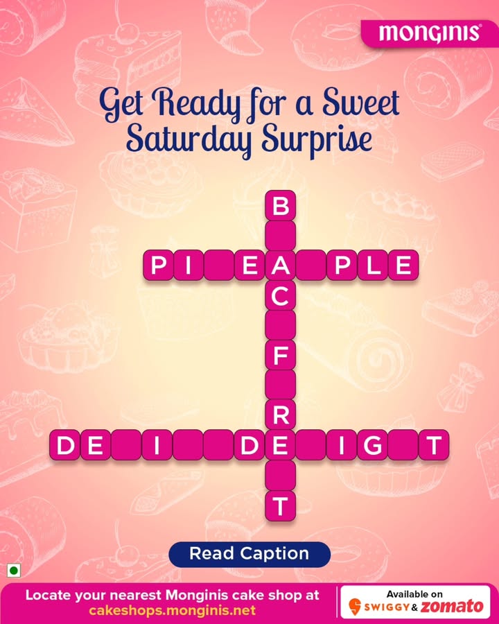Get ready to add a sprinkle of excitement to your weekend Weve got a fun puzzle for you, and its your chance to win big surp...