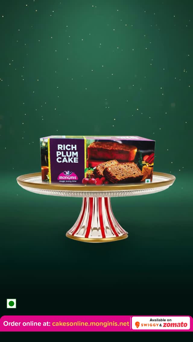 Unbox the magic of Christmas with Monginis rich, fruity Plum Cakes From classic plum to blueberry, almond dundee ...