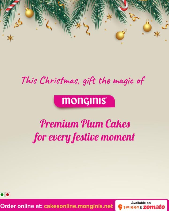 Its officially Plum Cake Season Loaded with fruits, nuts holiday cheer Monginis Christmas Cakes are the swe...