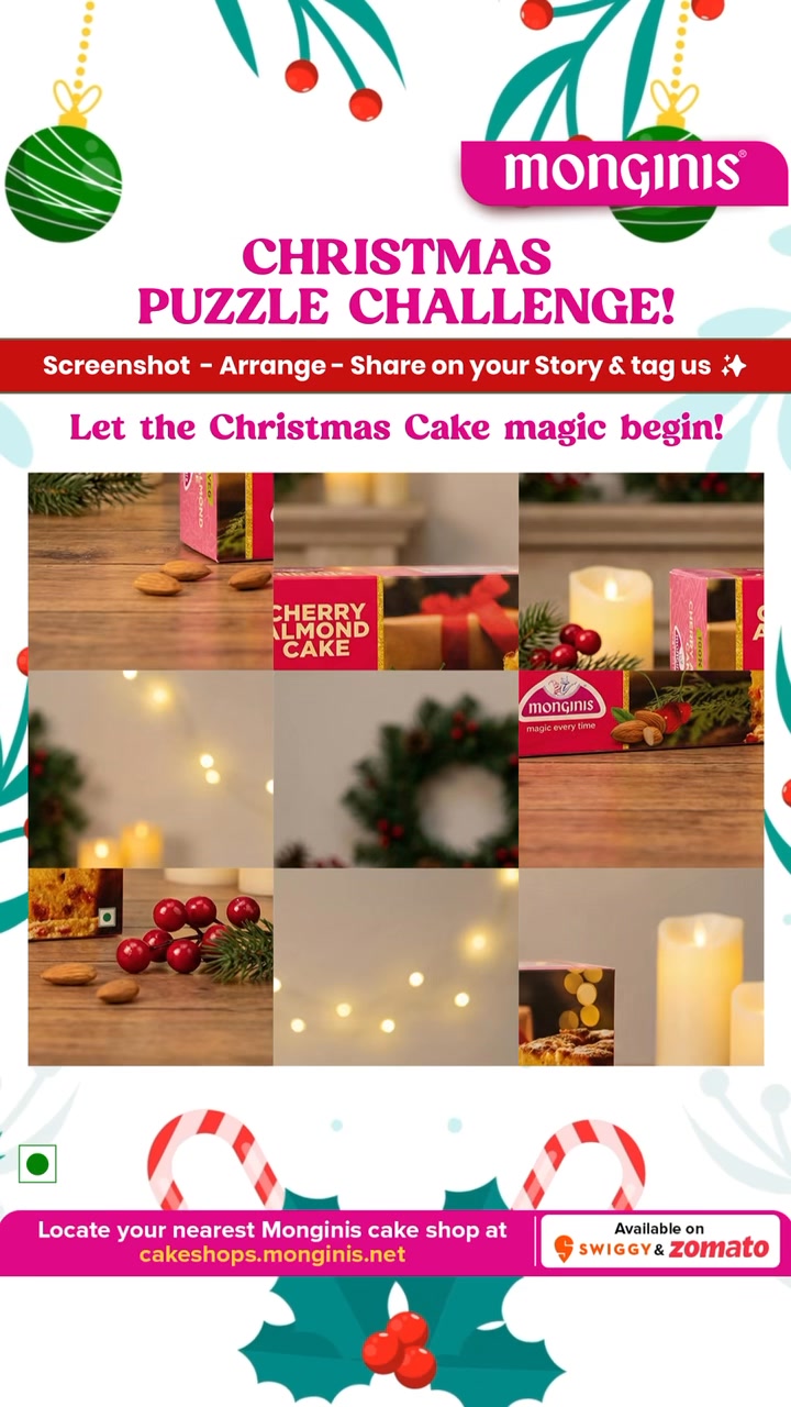 Play the sweetest Christmas puzzle Screenshot Arrange Share on your Story tag us Comment How...