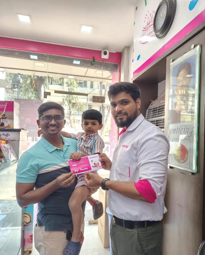 Smiles, surprises, and festive cheer Our MongiSanta winners received their special vouchers, and these happy mome...